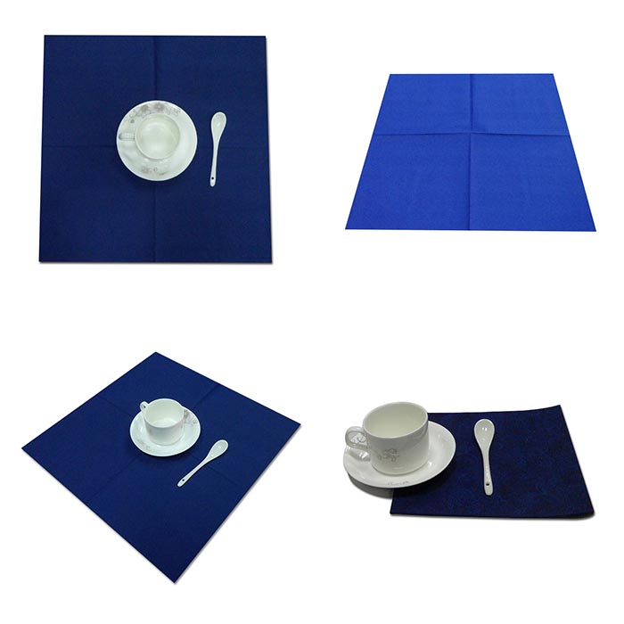 Disposable airlaid napkin material