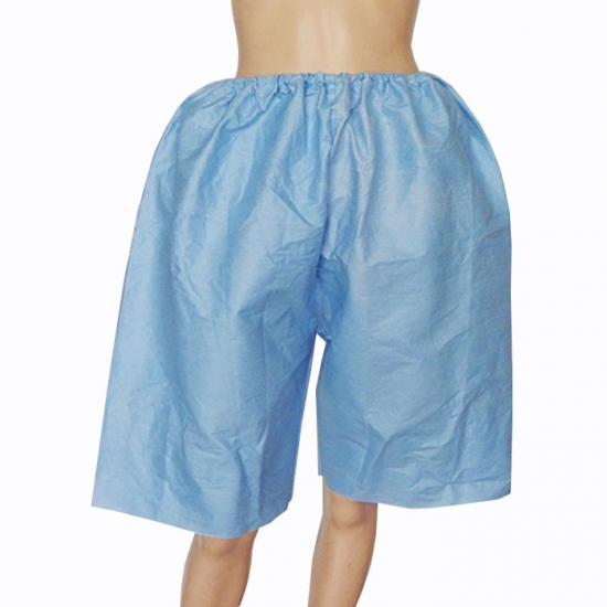 Disposable non-woven spa shorts